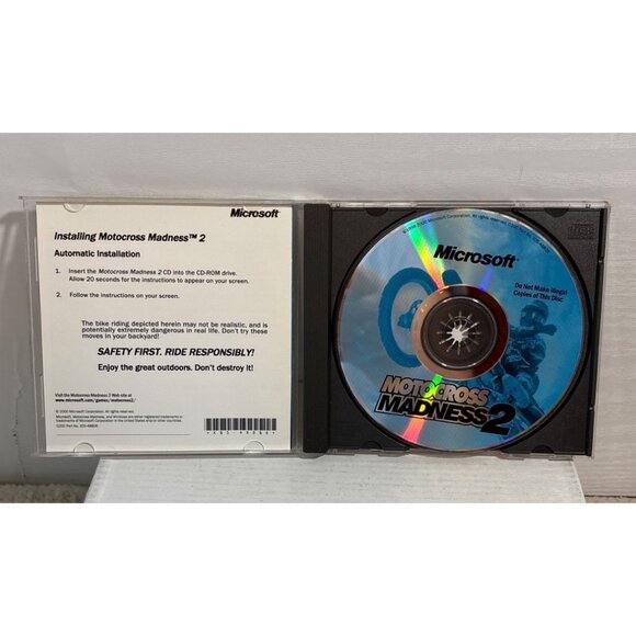 Motocross Madness 2 PC CD-ROM Game Microsoft SideWinder - Picture 3 of 3